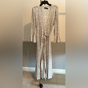 Polo Ralph Lauren Silk Floral Long Maxi Dress